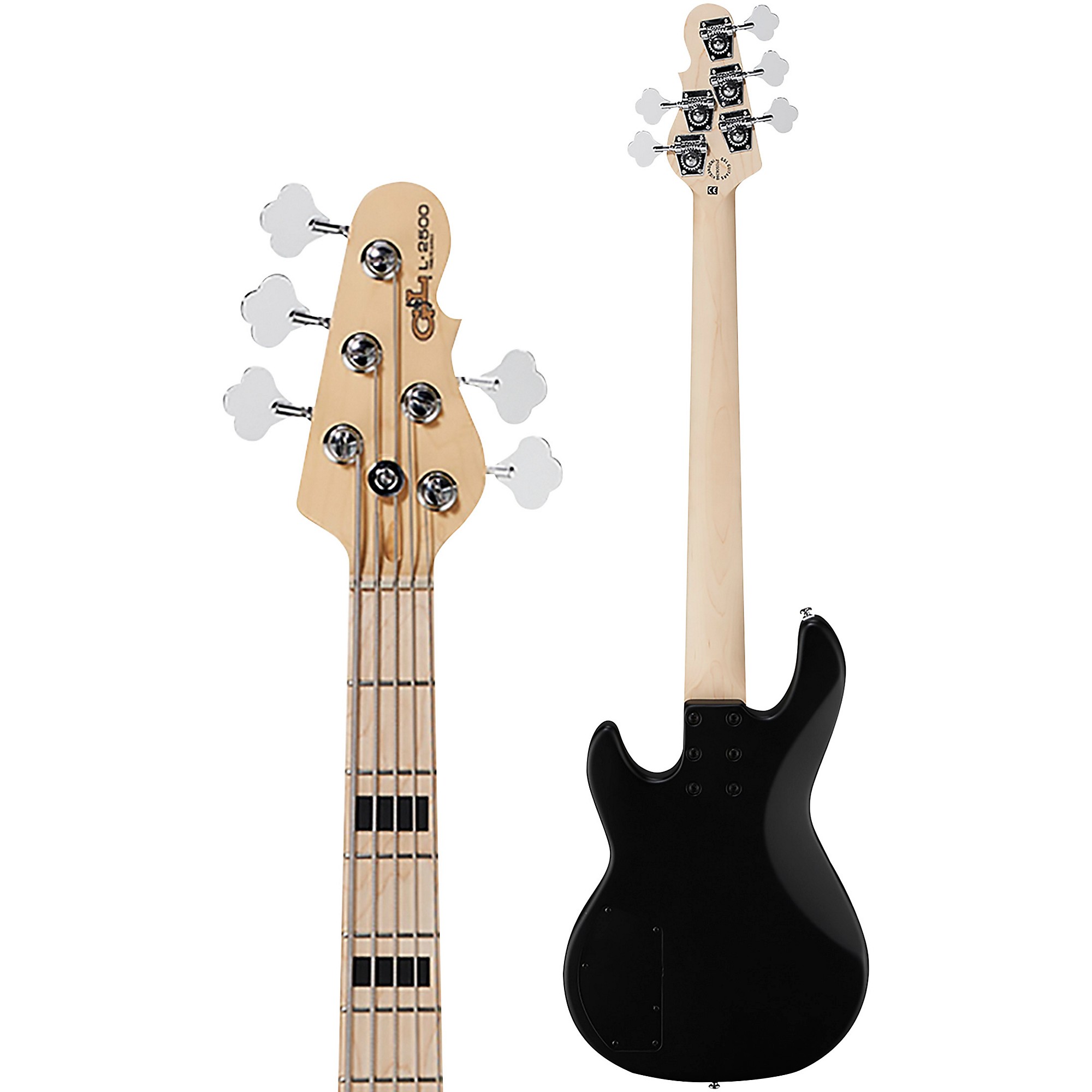 G&L Tribute L-2500 Electric Bass Black Frost | Guitar Center
