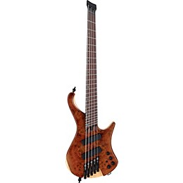 Ibanez EHB1265MS 5-String Multi-Scale Ergonomic Headless Bass Natural Mocha Low Gloss