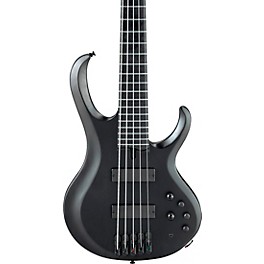 Ibanez BTB625EX 5-String Electric Bass Black Flat