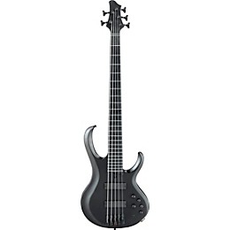 Ibanez BTB625EX 5-String Electric Bass Black Flat