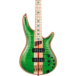 Ibanez Premium SR4FMDX Electric Bass Emerald Green Low Gloss