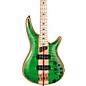 Ibanez Premium SR4FMDX Electric Bass Emerald Green Low Gloss thumbnail