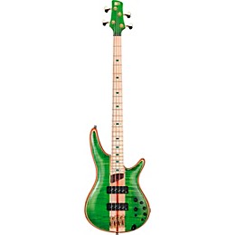 Ibanez Premium SR4FMDX Electric Bass Emerald Green Low Gloss