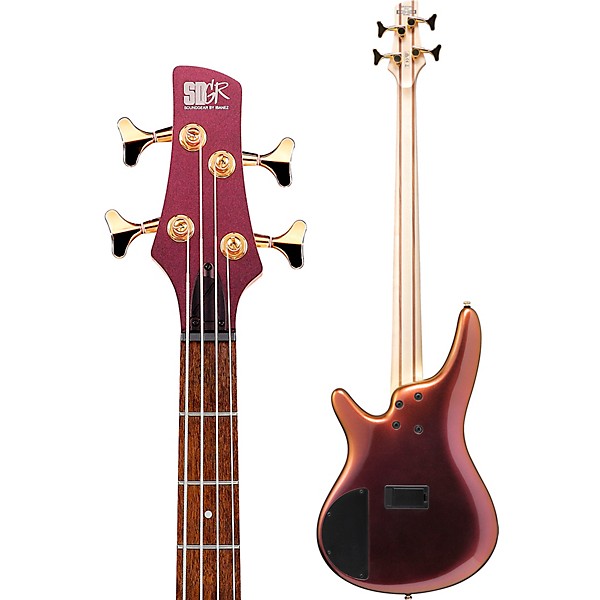 Ibanez SR300EDX Electric Bass Guitar Rose Gold Chameleon