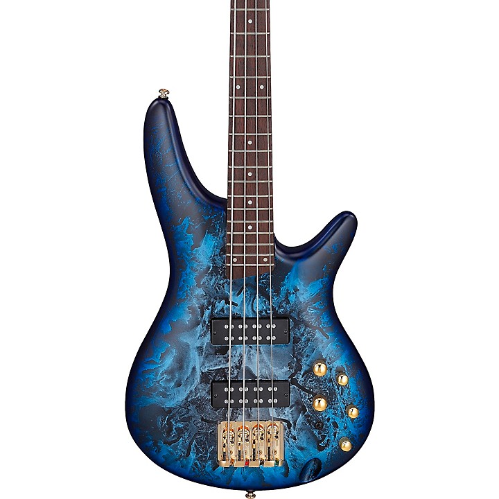 Ibanez SR300EDX Electric Bass Guitar Cosmic Blue Frozen Matte