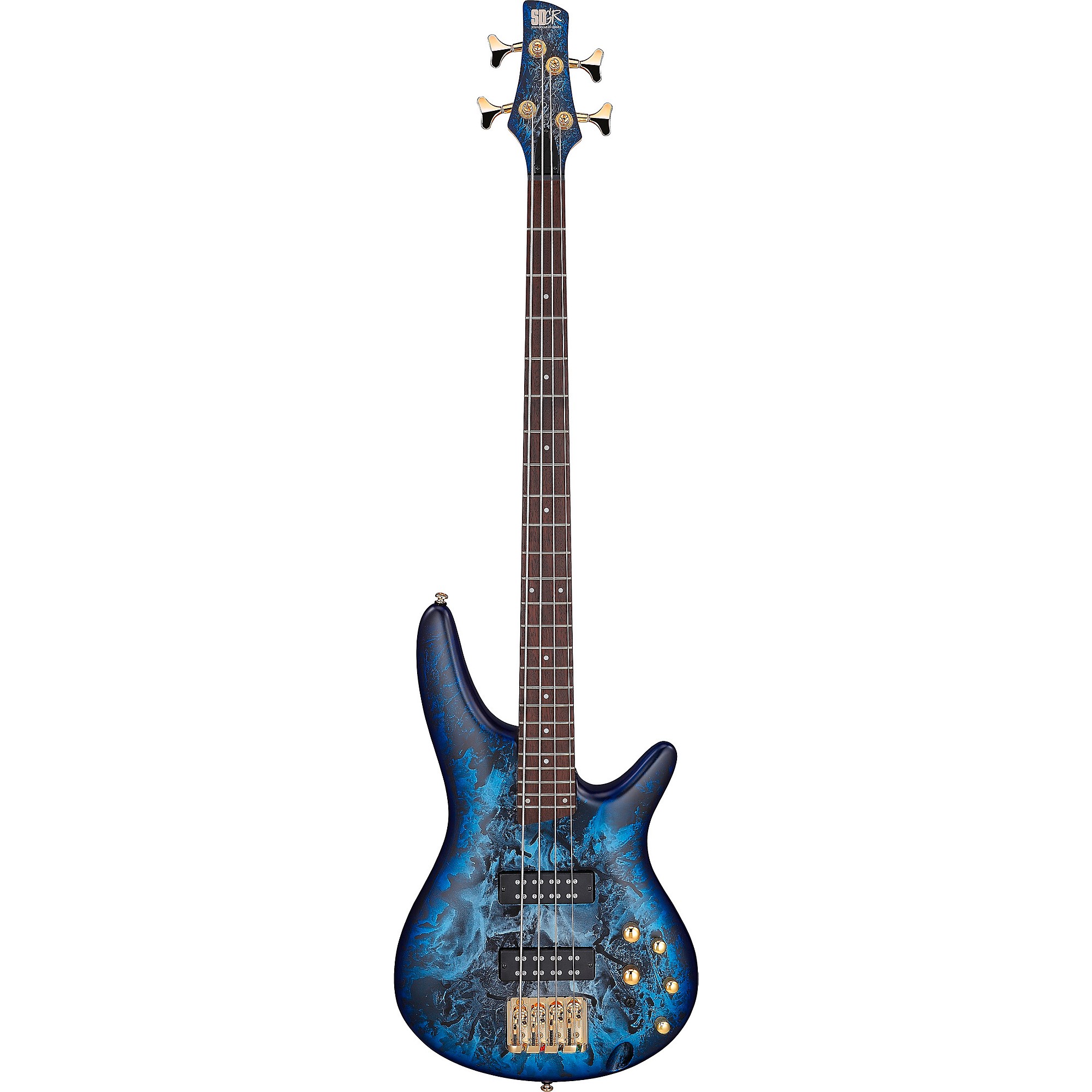 Ibanez SR300EDX Electric Bass Guitar - Cosmic Blue Frozen Matte