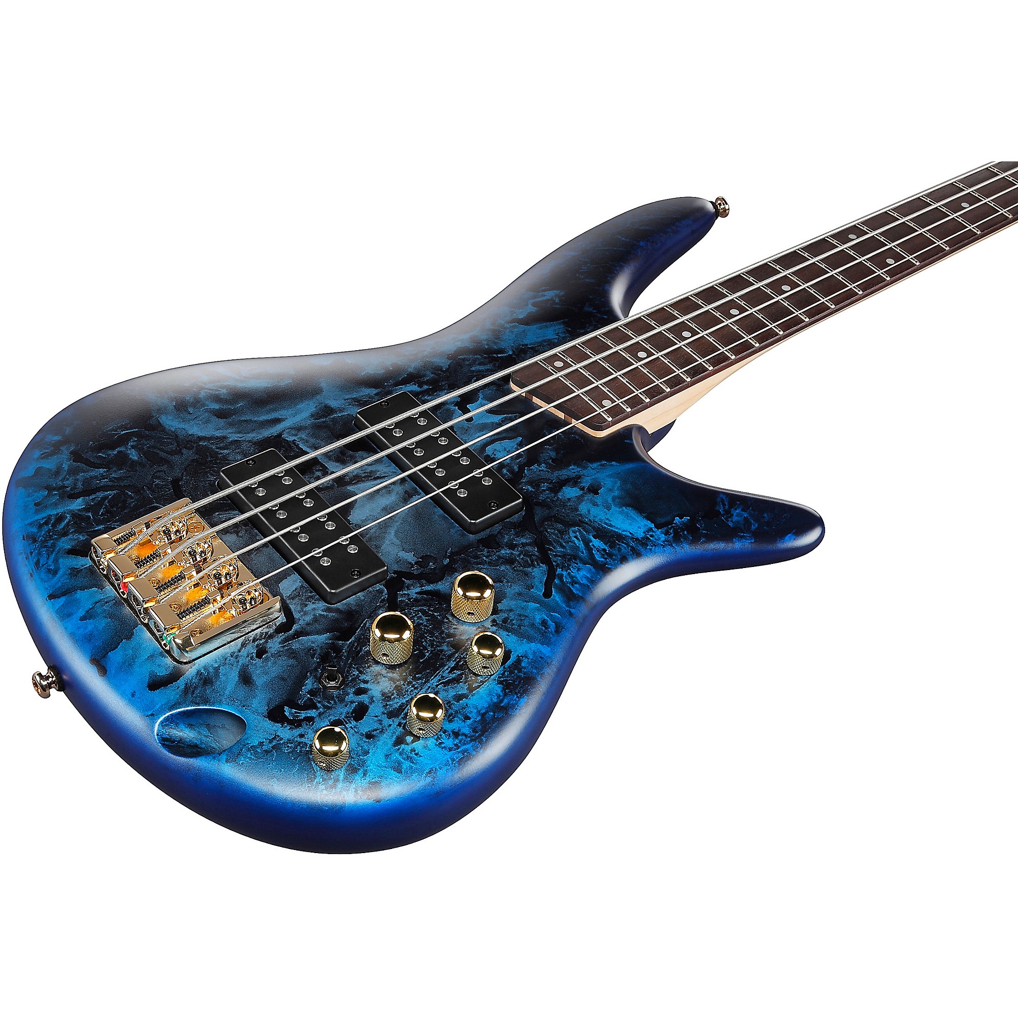 Ibanez SR300EDX Electric Bass Cosmic Blue Frozen Matte | Guitar Center