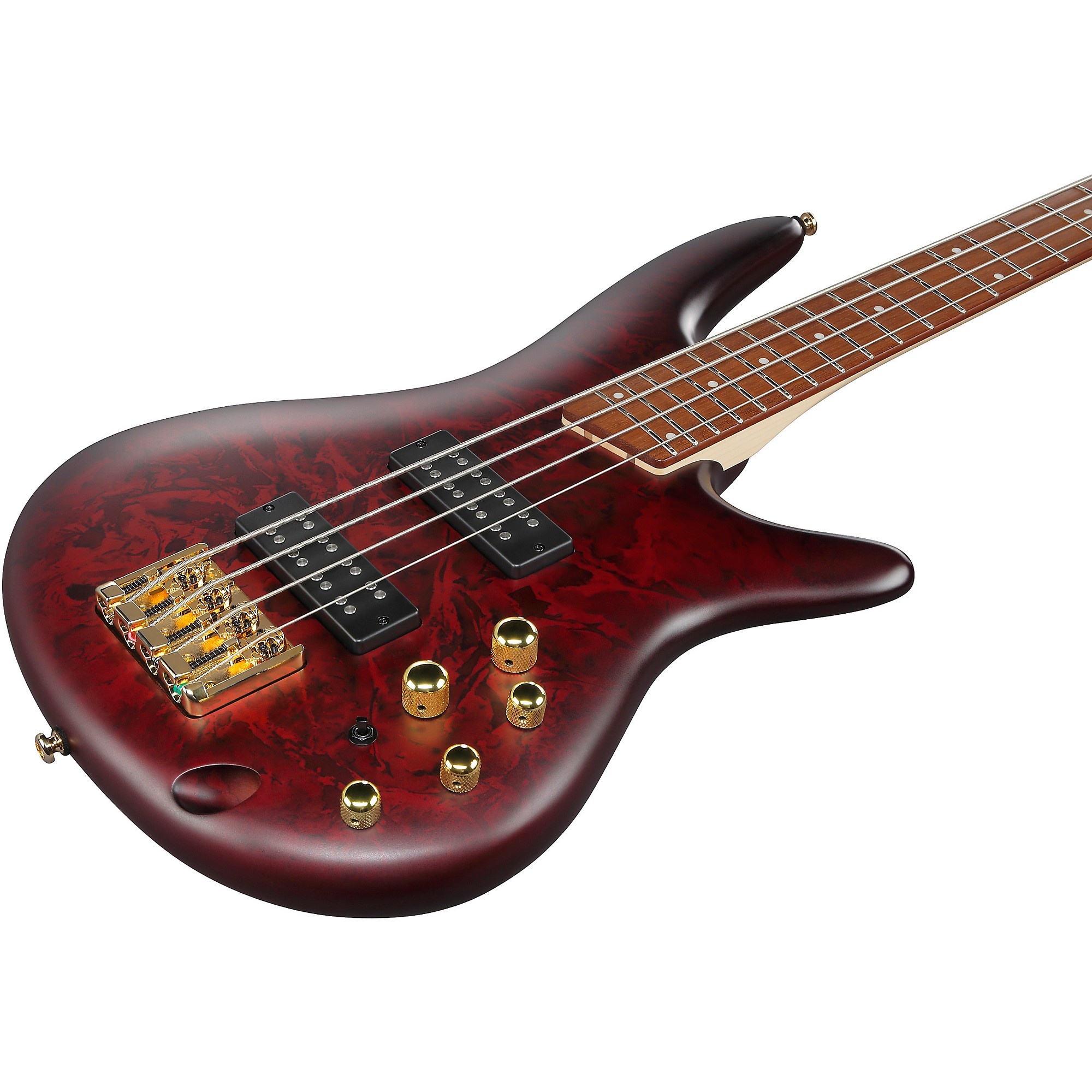 Ibanez SR300EDX Electric Bass Guitar - Wine Red Frozen Matte