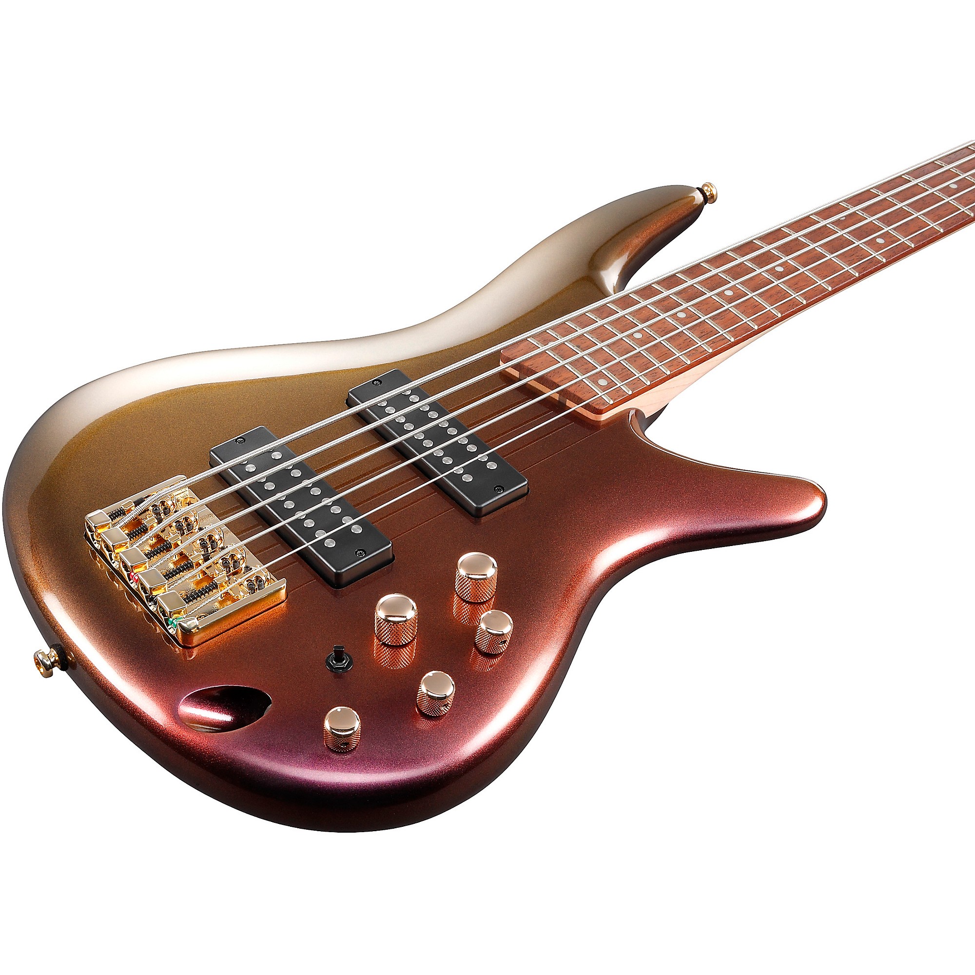 Ibanez SR305EDX 5-String Electric Bass Guitar Rose Gold Chameleon