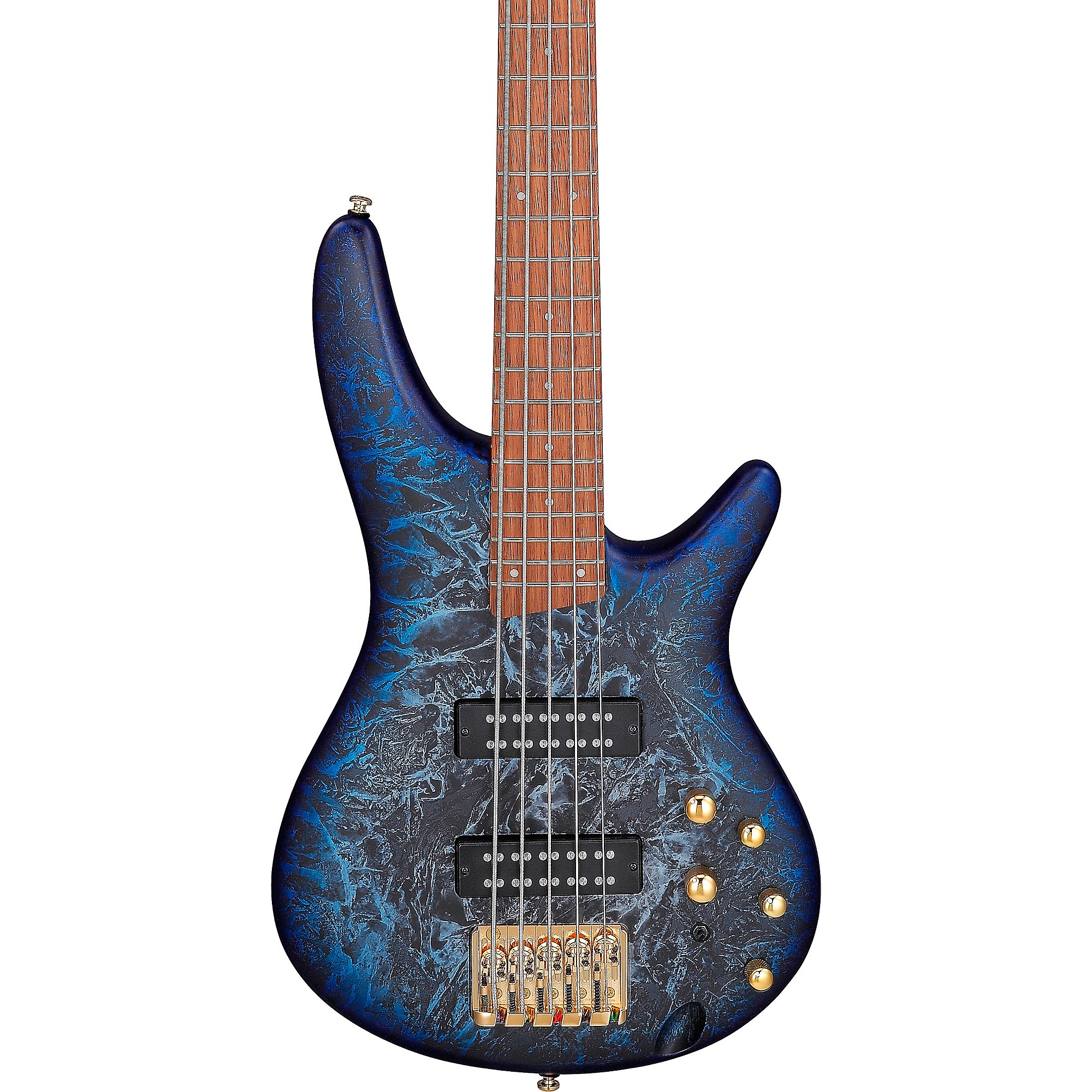 Ibanez SR305EDX 5-String Electric Bass Guitar Cosmic Blue