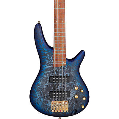 Ibanez Sr305edx 5-String Electric Bass Cosmic Blue Frozen Matte for sale