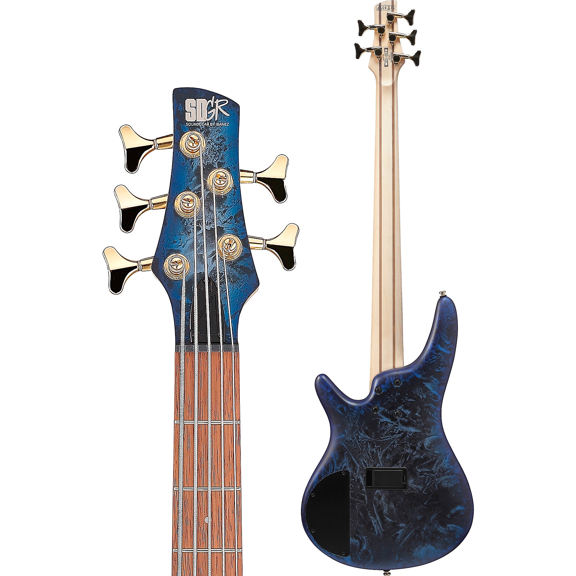 Ibanez SR305EDX 5-String Electric Bass Guitar Cosmic Blue