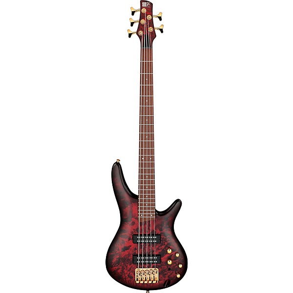 Ibanez SR305EDX 5-String Electric Bass Wine Red Frozen Matte