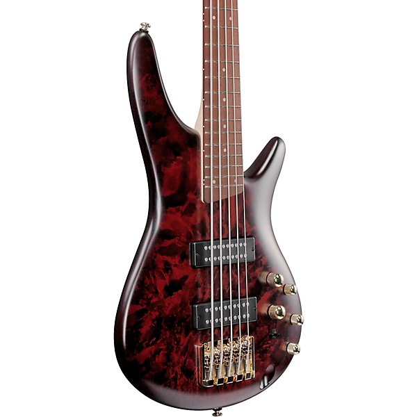 Ibanez SR305EDX 5-String Electric Bass Wine Red Frozen Matte