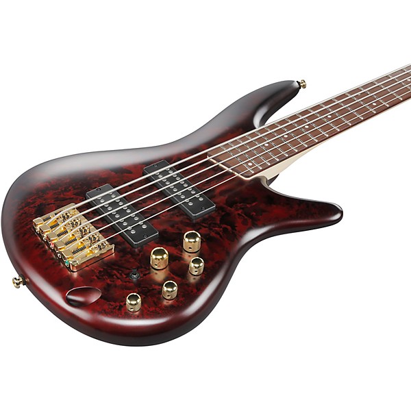 Ibanez SR305EDX 5-String Electric Bass Wine Red Frozen Matte