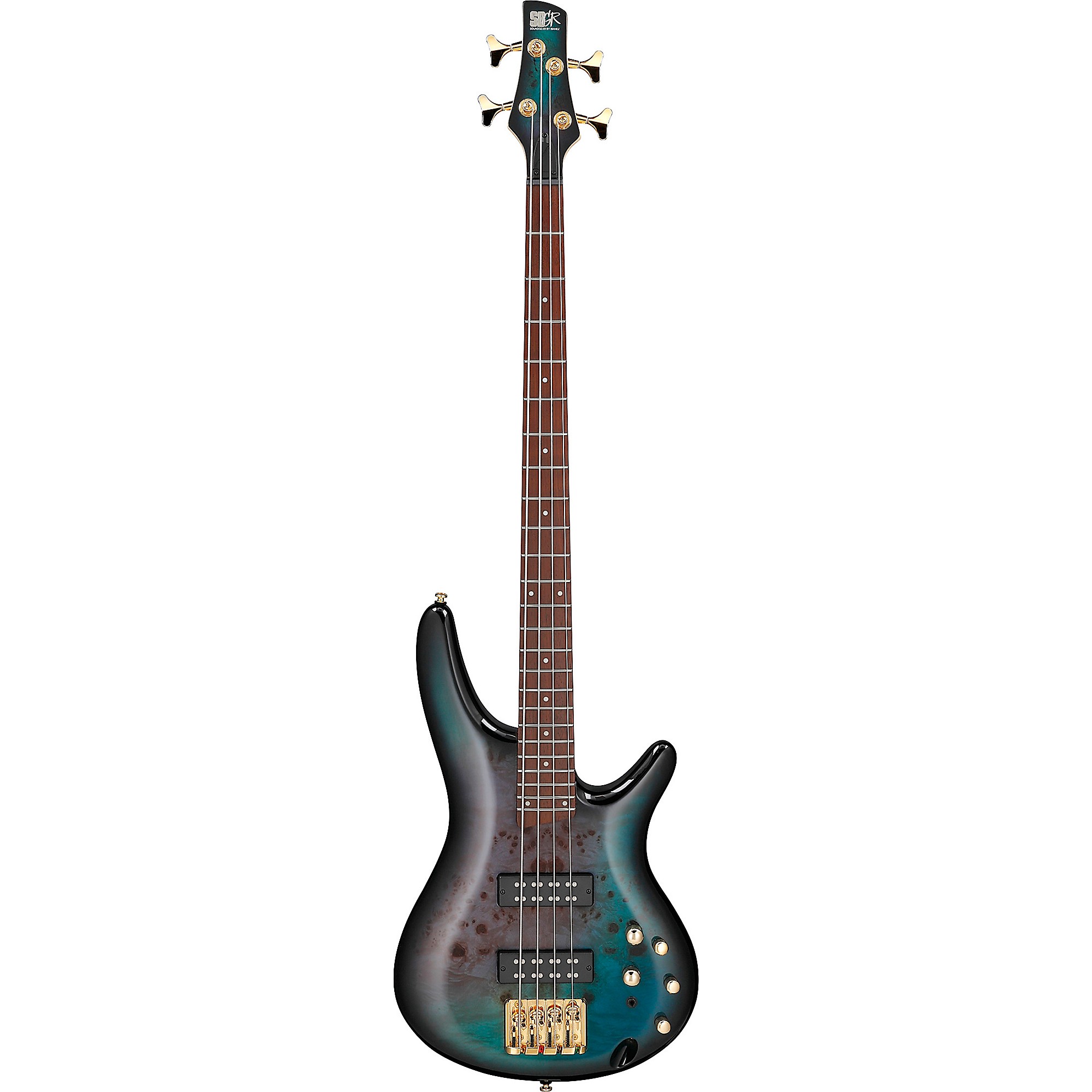 Open Box Ibanez SR400EPBDX Electric Bass Tropical Seafloor