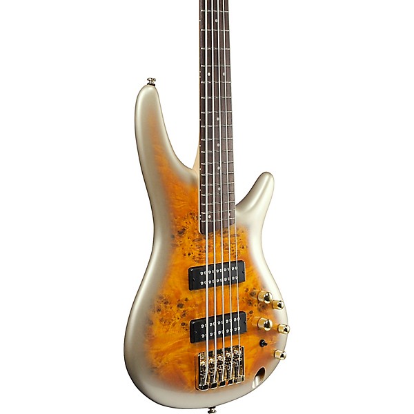Ibanez SR405EPBDX 5-String Electric Bass Guitar Mars Gold Metallic Burst