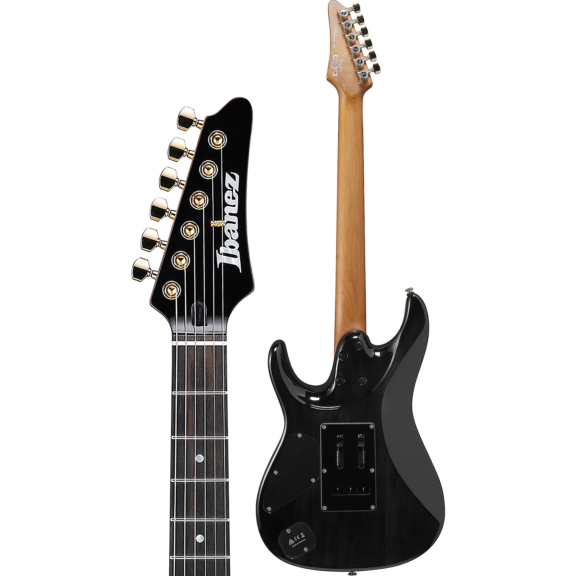 Ibanez AZ47P1Q Premium Electric Guitar Black Ice Burst | Guitar Center