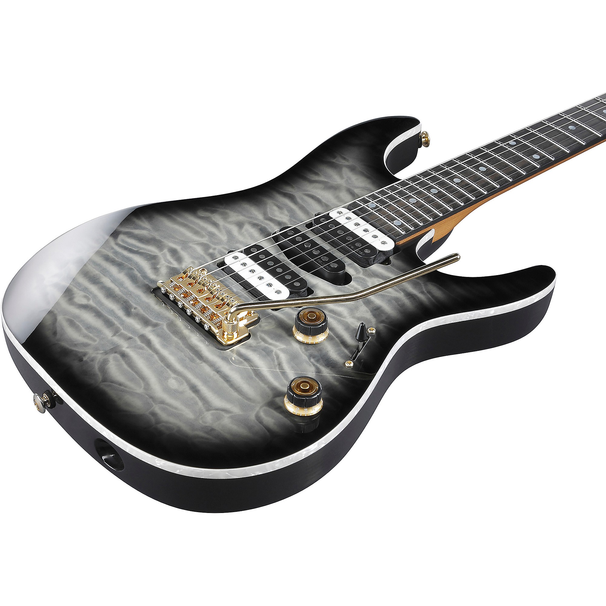 Ibanez AZ47P1Q Premium Electric Guitar Black Ice Burst | Guitar Center