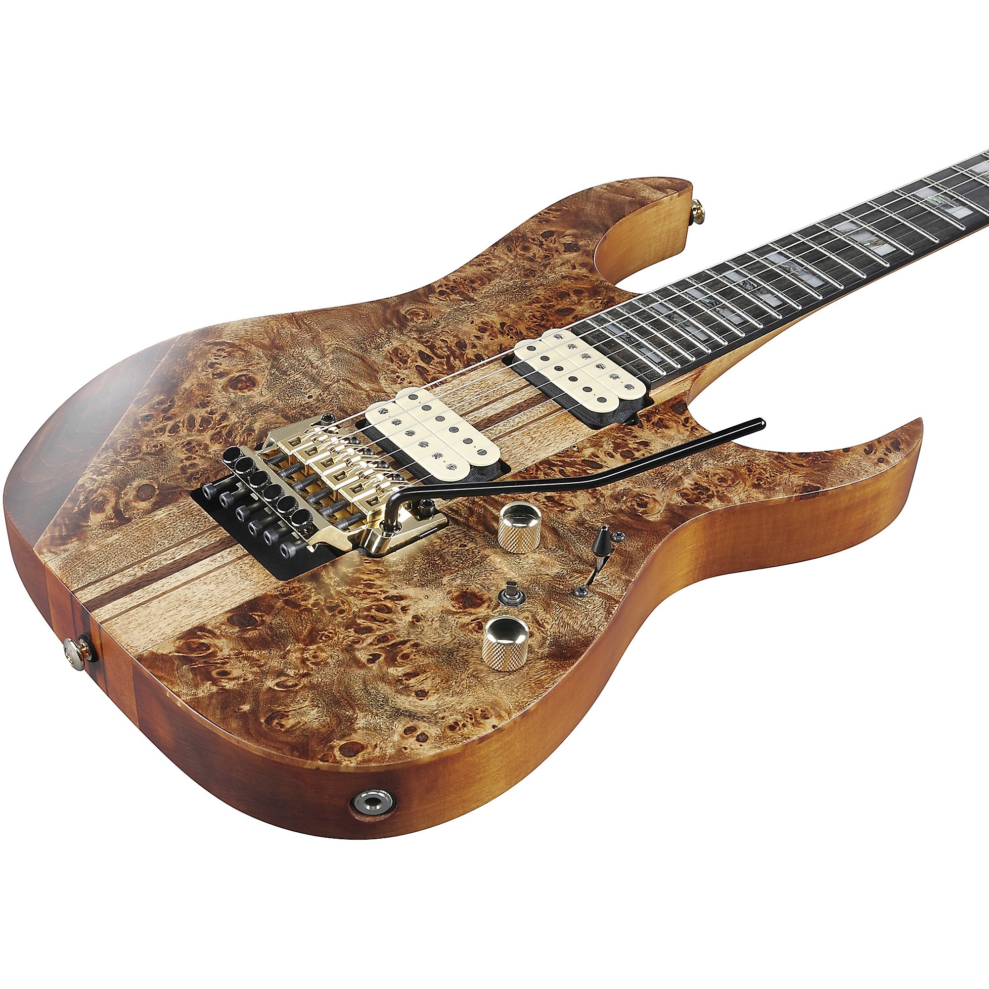 Ibanez RG Premium Electric Guitar Antique Brown Stained Flat | Guitar Center