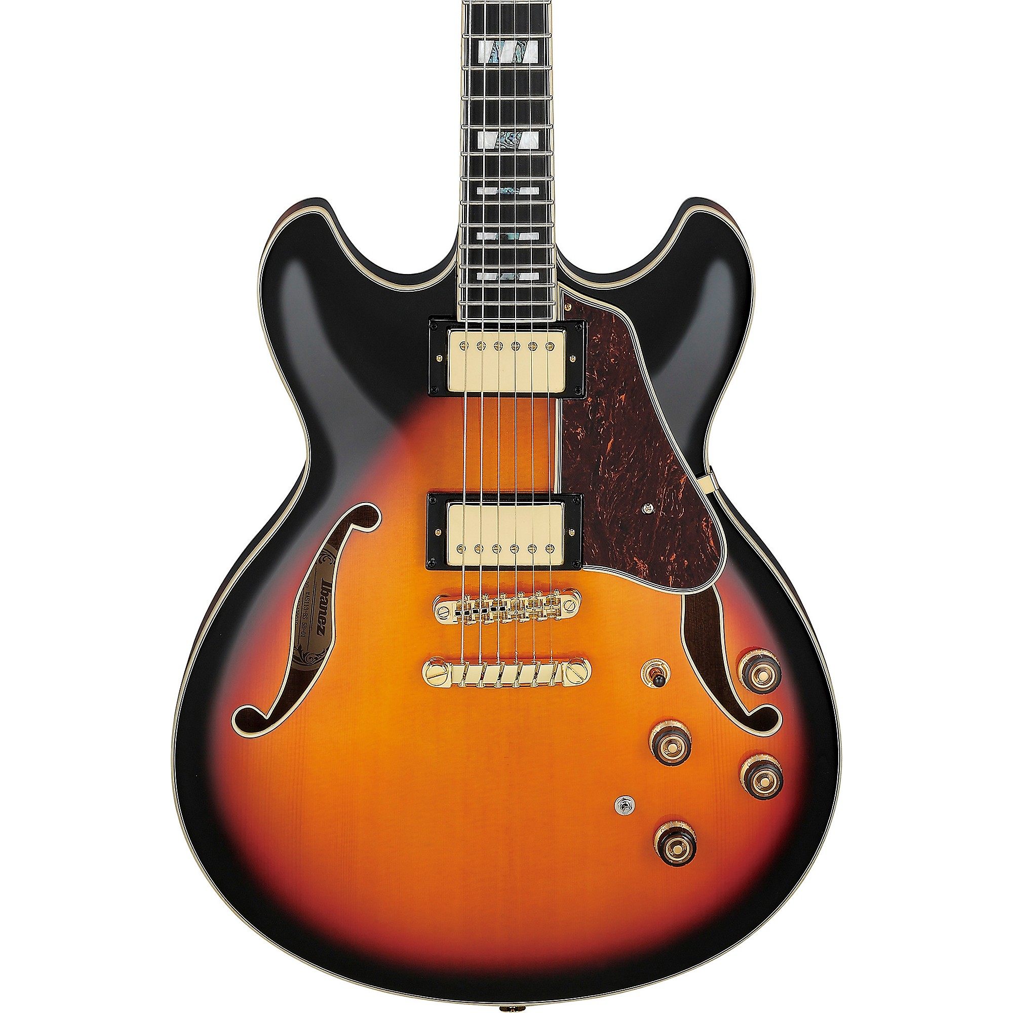 Ibanez AS113 Artstar Semi-Hollow Electric Guitar Brown Sunburst