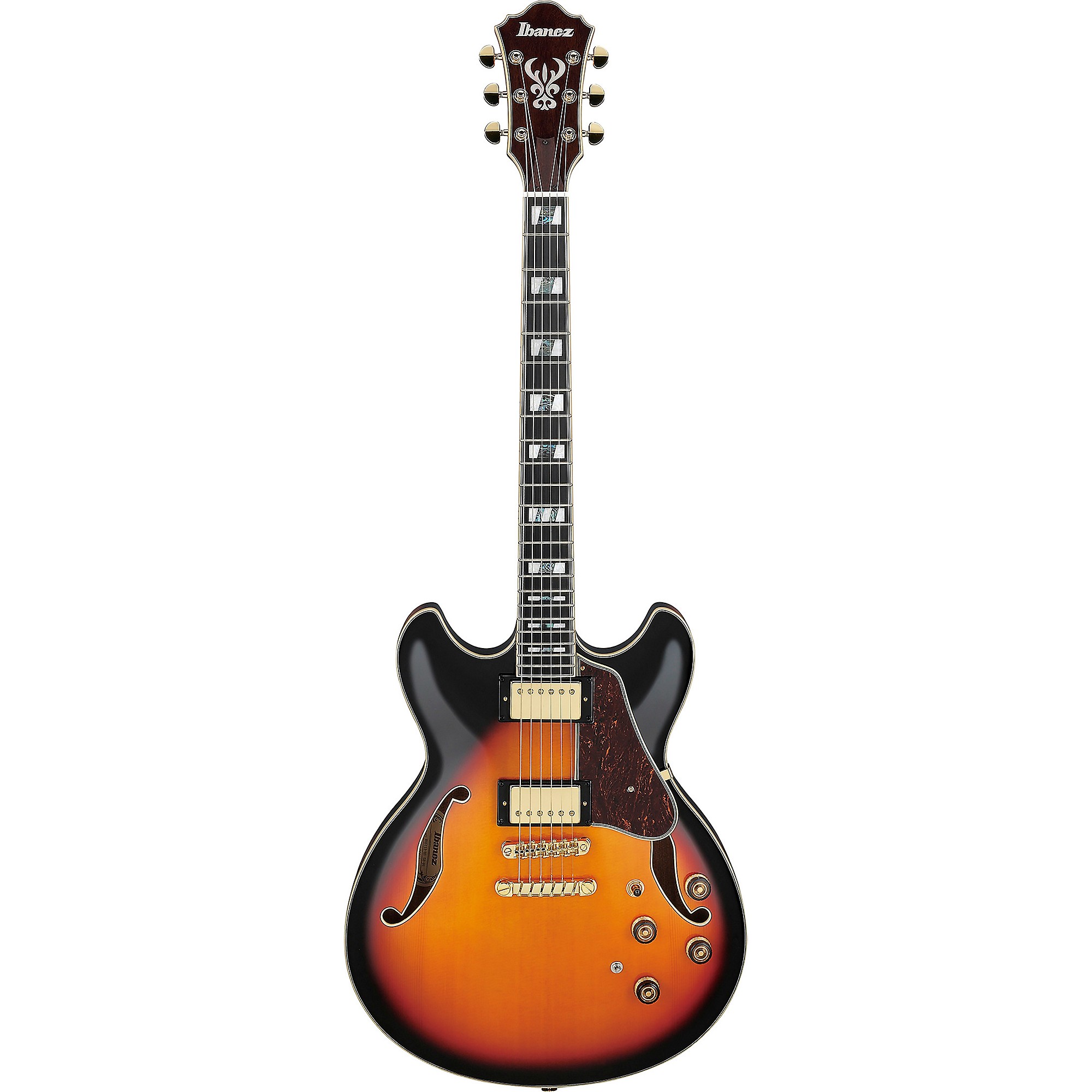 Ibanez AS113 Artstar Semi-Hollow Electric Guitar Brown Sunburst