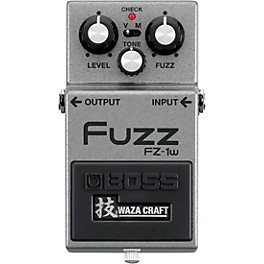 BOSS FZ-1W Waza Craft Fuzz Guitar Effects Pedal Silver