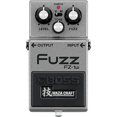 Boss Fz-1W Waza Craft Fuzz Guitar Effects Pedal Silver for sale