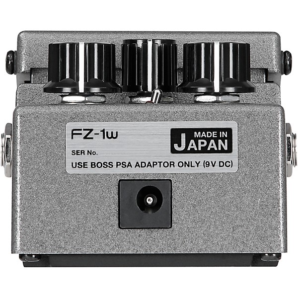 Open Box BOSS FZ-1W Fuzz Waza Craft Guitar Effects Pedal Level 1 Silver