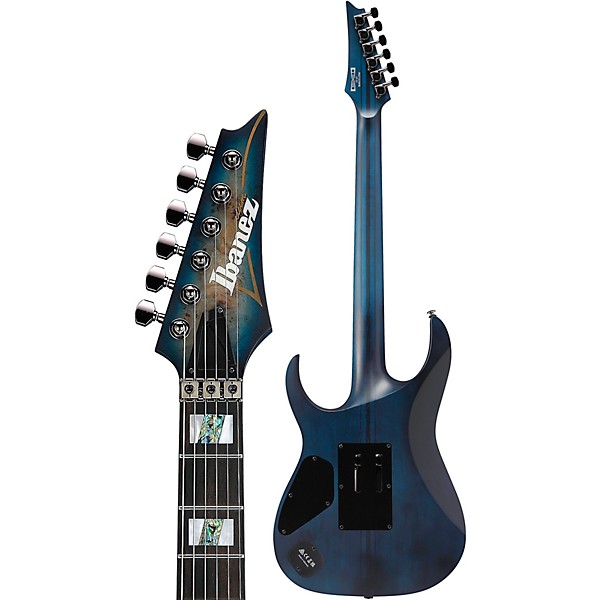 Ibanez RGT1270PB Premium With Tremolo Electric Guitar Cosmic Blue Starburst Flat
