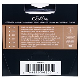 Cordoba Nylon Guitar Strings Fusion Tension Brown