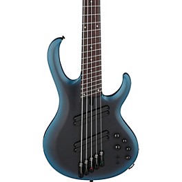 Ibanez BTB605MS 5-String Multi-Scale Electr... Ibanez BTB605MS 5-String Multi-Scale Electric Bass Midnight Arctic Ocean Matte