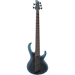 Ibanez BTB605MS 5-String Multi-Scale Electric Bass Midnight Arctic Ocean Matte