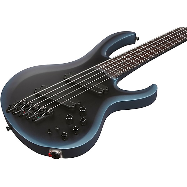 Ibanez BTB605MS 5-String Multi-Scale Electric Bass Midnight Arctic Ocean Matte