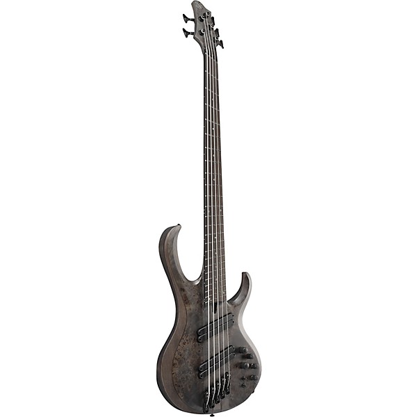 Ibanez BTB805MS 5-String Multi-Scale Electric Bass Transparent Gray Flat