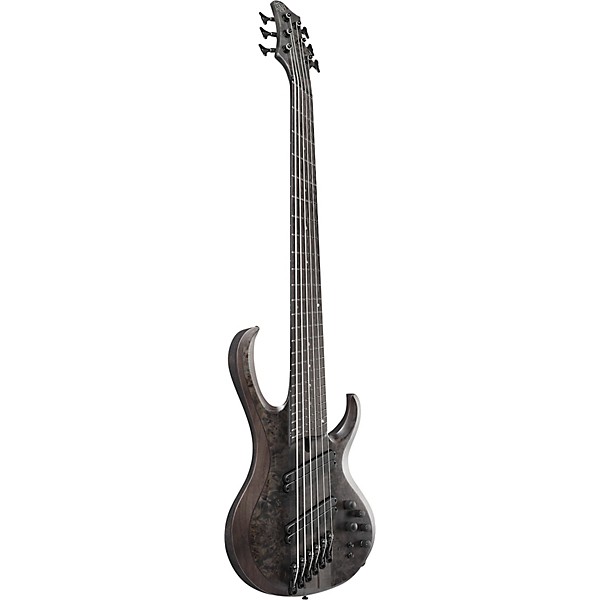 Ibanez BTB806MS 6-String Multi Scale Electric Bass Transparent Gray Flat
