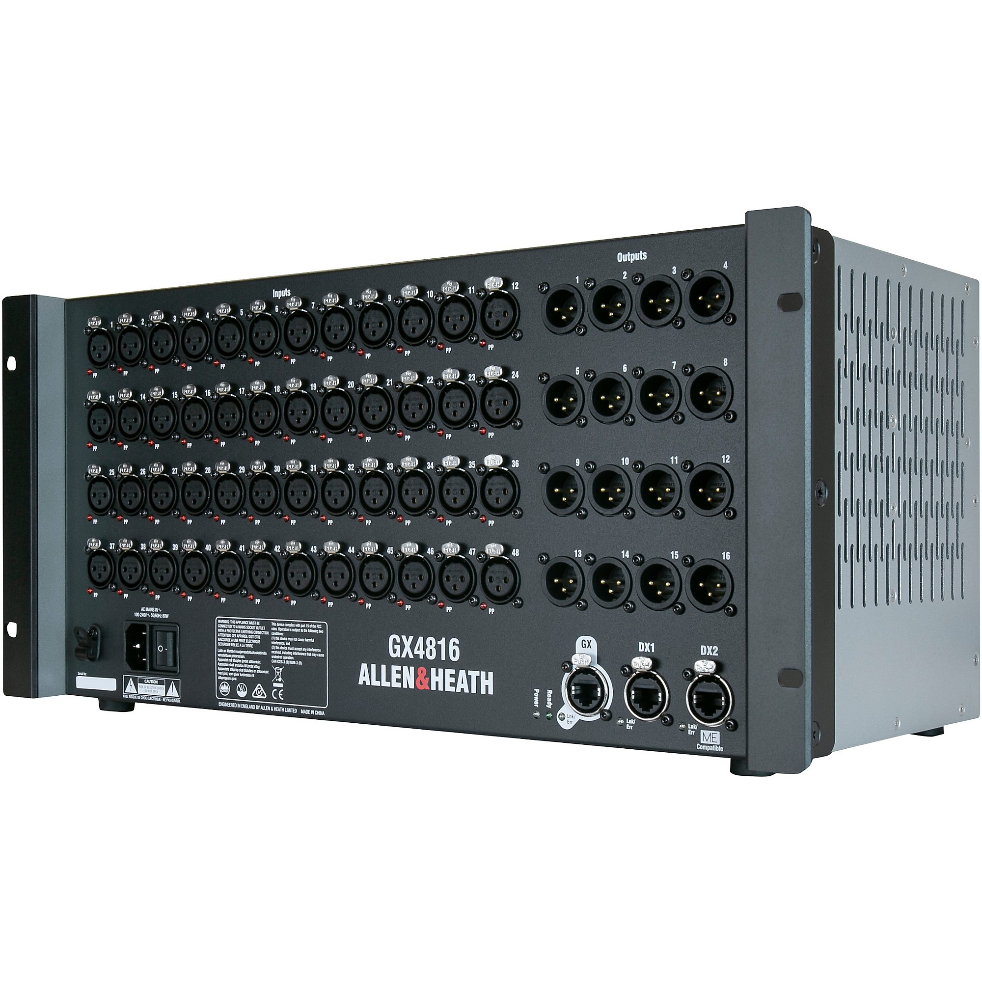 Allen & Heath GX4816 Expander Audio Rack for SQ and dLive - 48x16