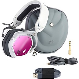 V-MODA Limited-Edition Crossfade 2 Wireless Codex Susan G. Komen Bluetooth Over-Ear Headphone