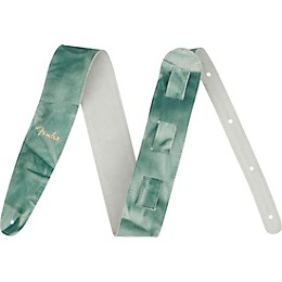 Open Box Fender Tie-Dye Leather Strap Level 1 Green