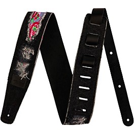 Fender Wrangler Ripped Denim Strap Black