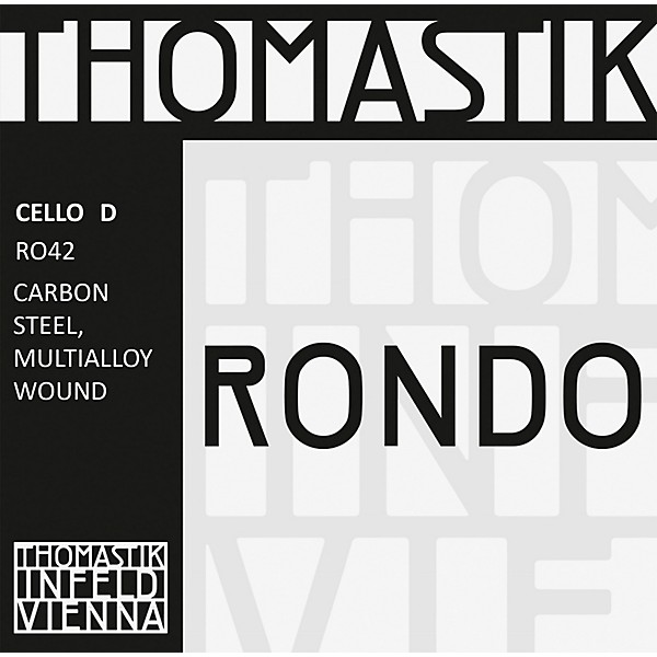 Thomastik Rondo Cello D String 4/4 Size, Medium