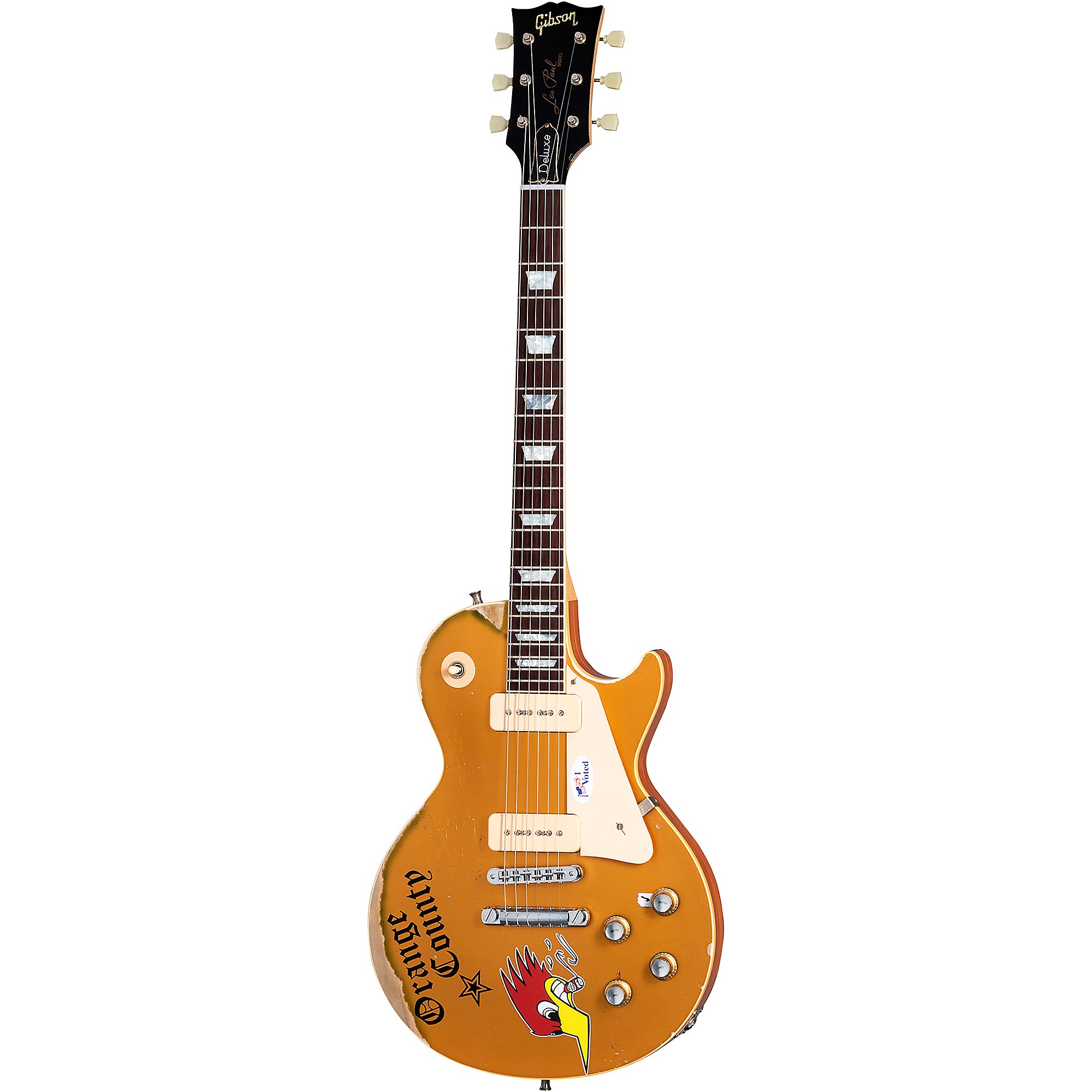 Platinum Gibson Custom Mike Ness 1976 Les Paul Deluxe Electric