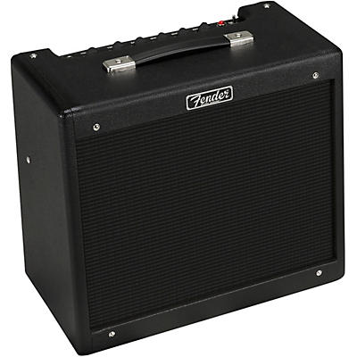 Fender Blues Junior Iv Limited-Edition Stealth 15W 1X12 Tube Guitar Combo Amplifier Black for sale