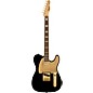 Open Box Squier 40th Anniversary Telecaster Gold Edition Electric Guitar Level 2 Black 194744816109