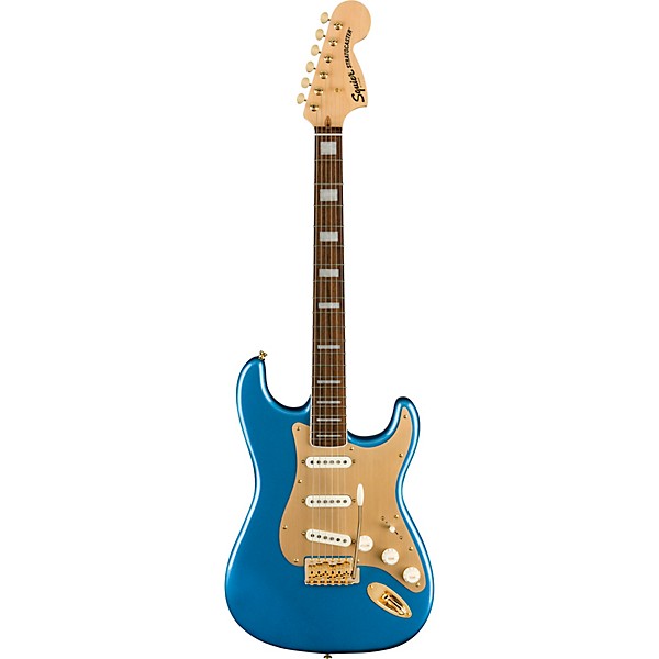 Squier 40th Anniversary Stratocaster Gold Edition Electric Guitar