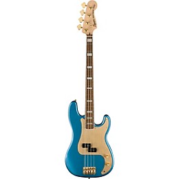 Squier 40th Anniversary Precision Bass Gold Edition Lake Placid Blue