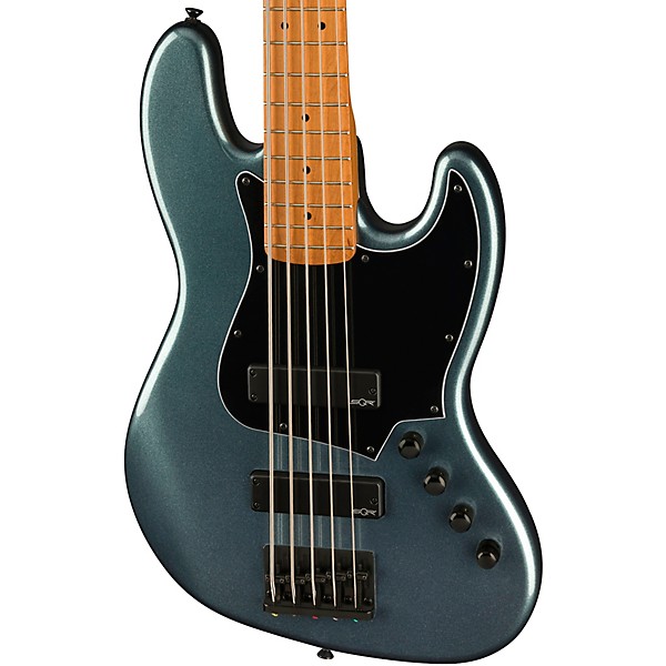 Squier Contemporary Active Jazz Bass HH V 5-String Gunmetal Metallic