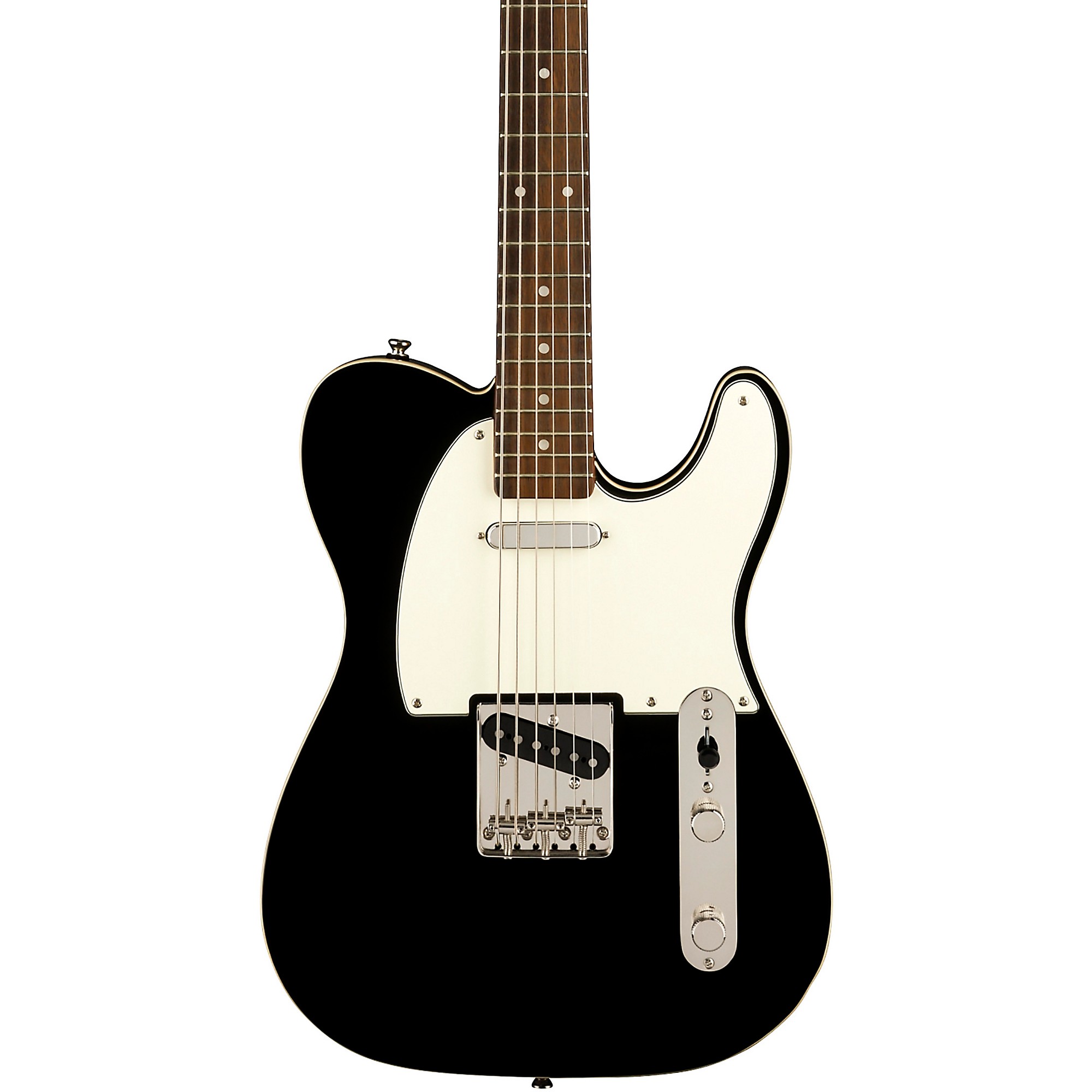 Squier Classic Vibe Baritone Custom Telecaster Electric Guitar Black