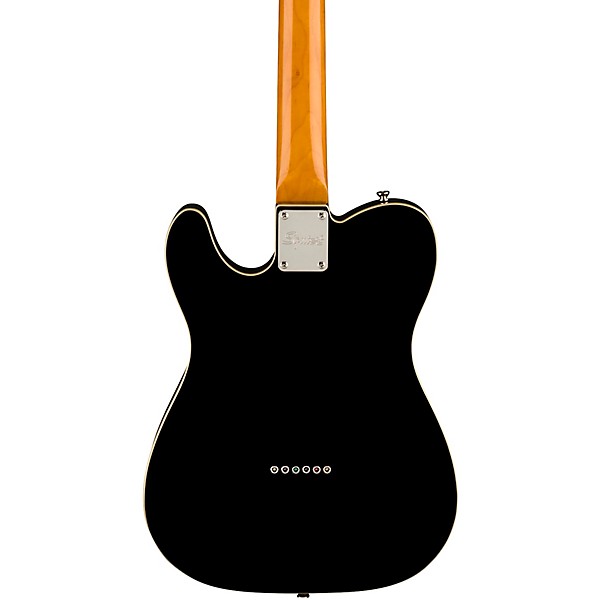 Squier Classic Vibe Baritone Custom Telecaster Electric Guitar Black