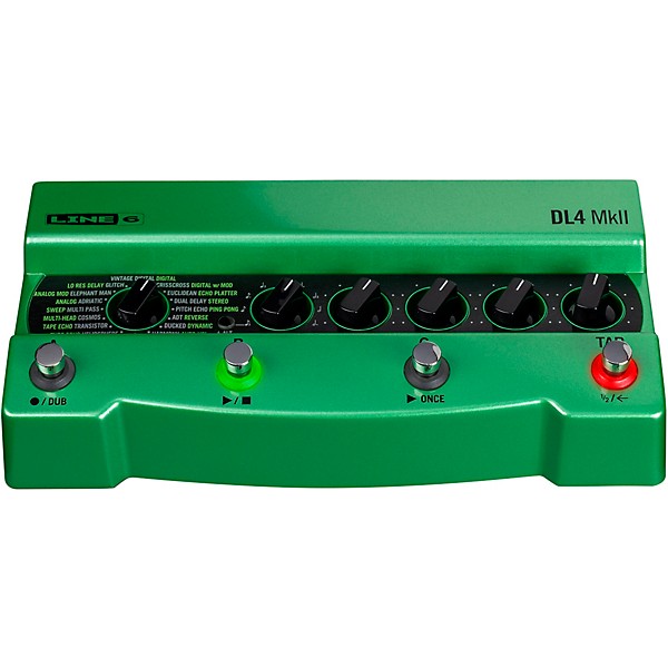Line 6 DL4 MkII Delay Guitar Effects Pedal Green